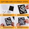 40 Pieces Stamp and Die Storage Bag and Rubber Magnetic Sheets,die Storage Set for Storage Die Cutting、DIY Scrapbooking.